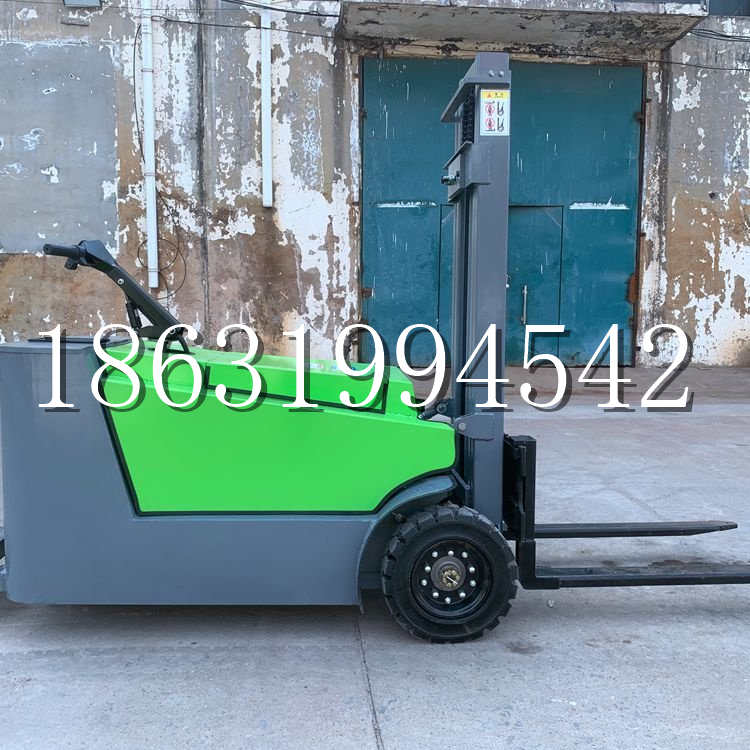 宁津县小型电动叉车1吨2吨步行站驾式电瓶堆高充电装卸车液压升降车铲车