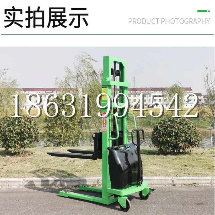 宁津县电动叉车堆高车液压铲车电瓶1吨2吨站驾步行式小型全自动叉车
